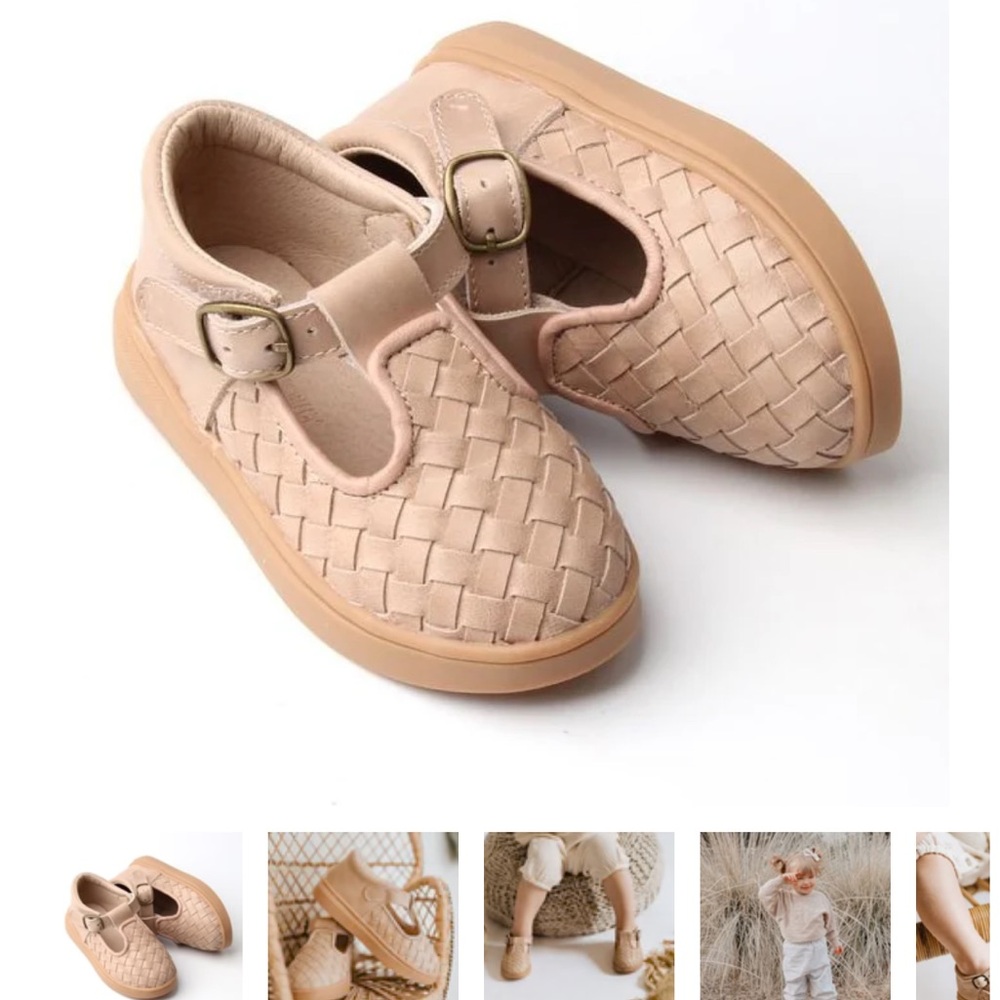 Consciously Baby T-Strap Shoes
